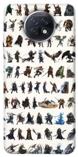 Чехол на Xiaomi Redmi Note 9 5G / Note 9T Character Selection фото 1 из 1