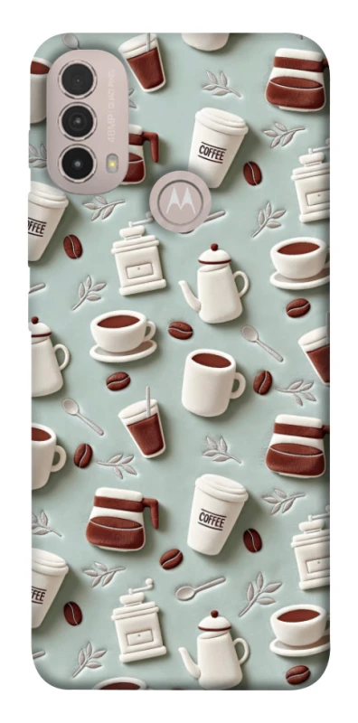 Чохол на Motorola Moto E40 Your Coffee ver.2 фото 1 з 1