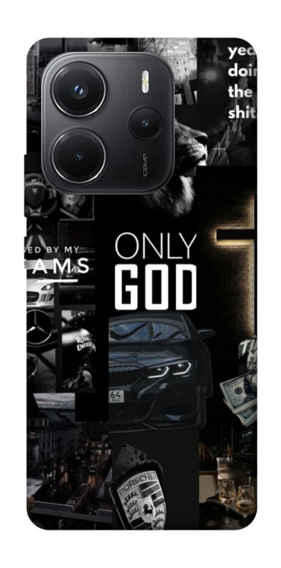 Чохол на Xiaomi Redmi Note 14 4G (Int. version) Only God фото 1 з 1