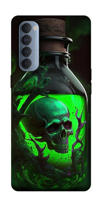 Чехол на Oppo Reno 4 Pro Skull bottle фото 1 из 1