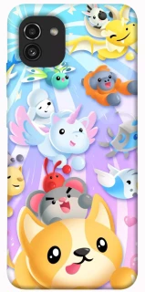 Чехол на Samsung Galaxy A03 Adopt Me Rainbow Pet Parade фото 1 из 1