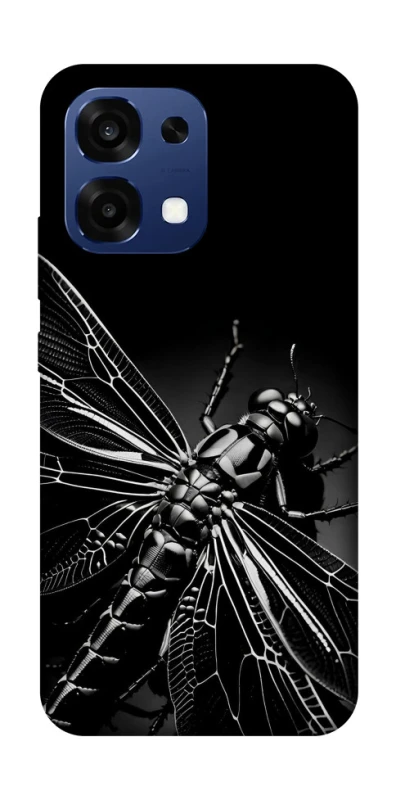 Чохол на Oppo A6 Pro 4G/5G Black dragonfly фото 2 з 2