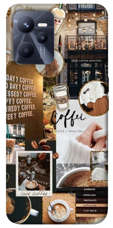 Чехол на Realme C35 Coffee vibes фото 1 из 1