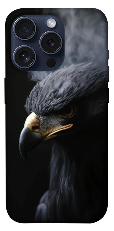 Чехол на Apple iPhone 15 Pro (6.1") black eagle фото 1 из 1