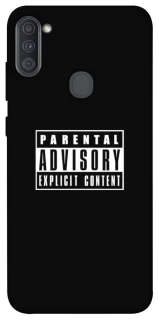 Чехол на Samsung Galaxy A11 Parental Advisory Label фото 1 из 1