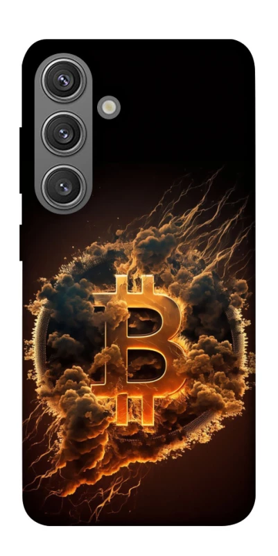 Чохол на Samsung Galaxy S24+ Smoky Bitcoin фото 1 з 1