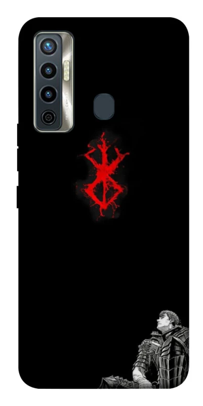 Чехол на TECNO Camon 17 berserk black фото 1 из 1