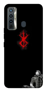 Чехол на TECNO Camon 17 berserk black фото 1 из 1