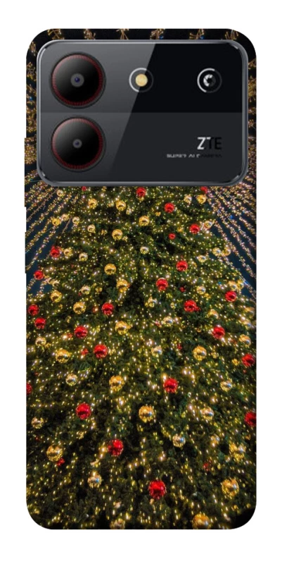 Чохол на ZTE Blade A54 4G Новорічний v25 фото 1 з 1