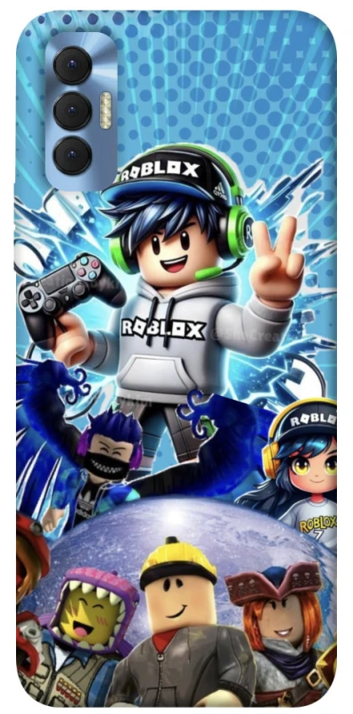 Чехол на TECNO Spark 8P Roblox collage ver.3 фото 1 из 1