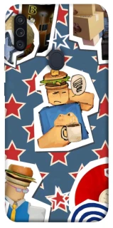 Чехол на Samsung Galaxy M11 Roblox v2 фото 1 из 1