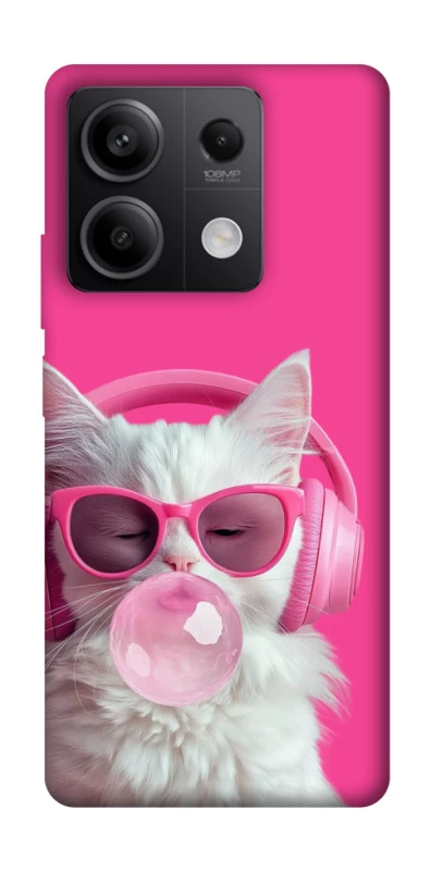 Чохол на Xiaomi Redmi Note 13 5G Pink kitty фото 1 Чохол на Xiaomi Redmi Note 13 5G Pink kitty фото 1 з 1