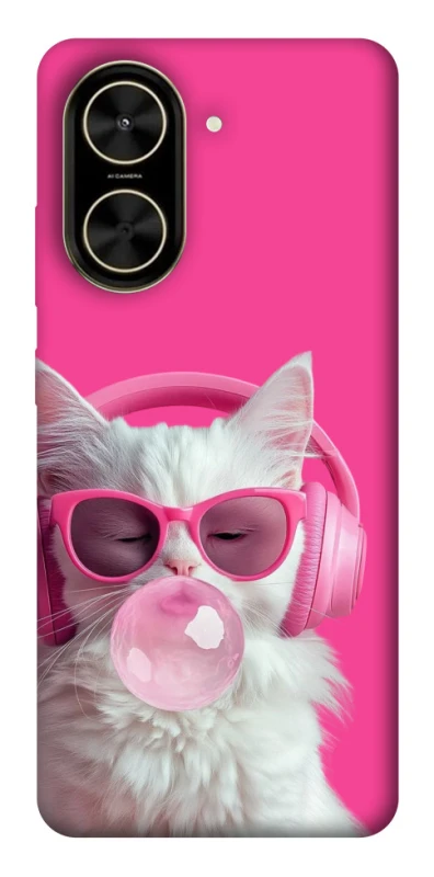 Чохол на Xiaomi Poco C71 Pink kitty фото 1 з 1