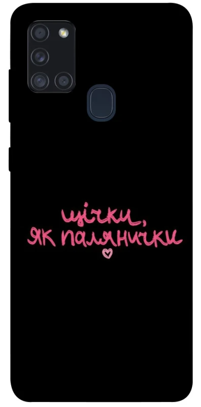 Чохол на Samsung Galaxy A21s Щічки, як палянички фото 1 з 1
