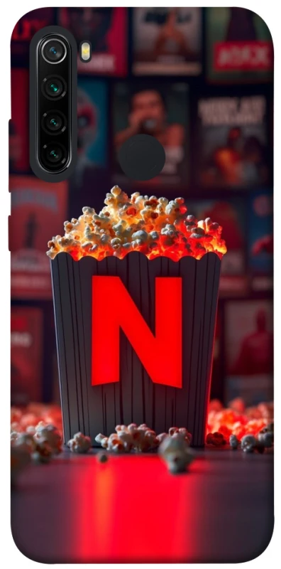 Чохол на Xiaomi Redmi Note 8 Netflix and popcorn фото 1 з 1