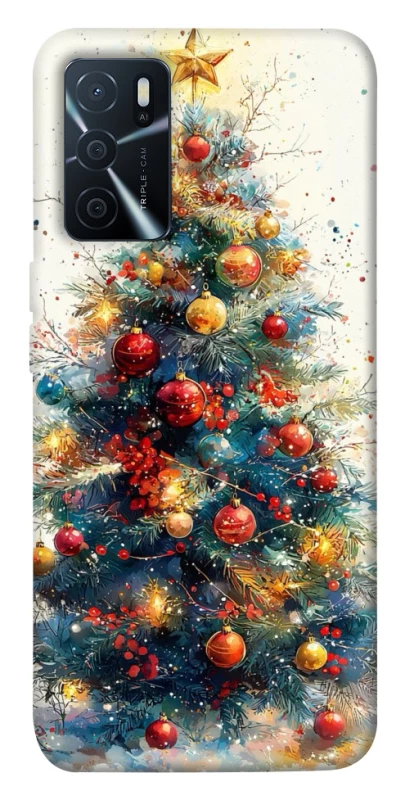 Чехол на Oppo A16s / A16 Новогодний v36 фото 1 из 1