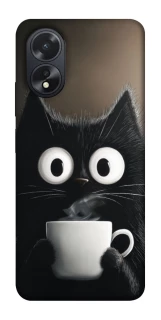 Чохол на Oppo A38 morning cat фото 1 з 1