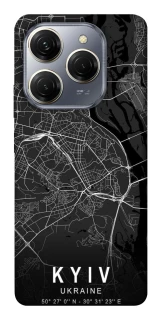 Чехол на TECNO Spark 20 Pro Kyiv map фото 1 из 1