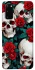Чохол на Samsung Galaxy S20 skull and rose фото 1 з 1
