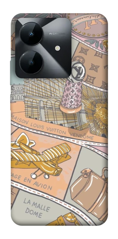 Чехол на Realme Note 60x Fashion collage ver.2 фото 1 из 1