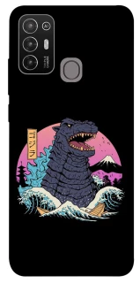 Чехол на ZTE Blade A52 Годзила фото 1 из 1