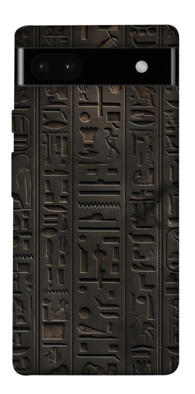 Чехол на Google Pixel 6a Hieroglyphs фото 1 из 1