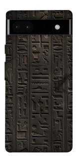 Чохол на Google Pixel 6a Hieroglyphs фото 1 з 1
