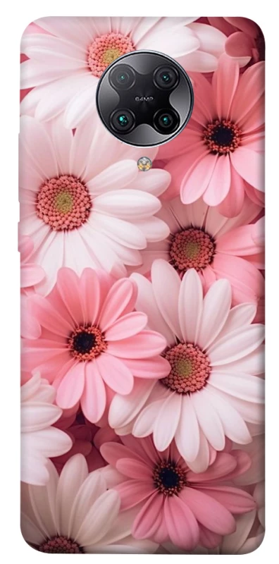 Чехол на Xiaomi Redmi K30 Pro / Poco F2 Pro Розовые цветы v2 фото 1 из 1