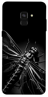 Чехол на Samsung A530 Galaxy A8 (2018) Black dragonfly фото 1 из 1