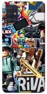 Чохол на Samsung Galaxy A51 Roblox collage ver.1 фото 1 з 1