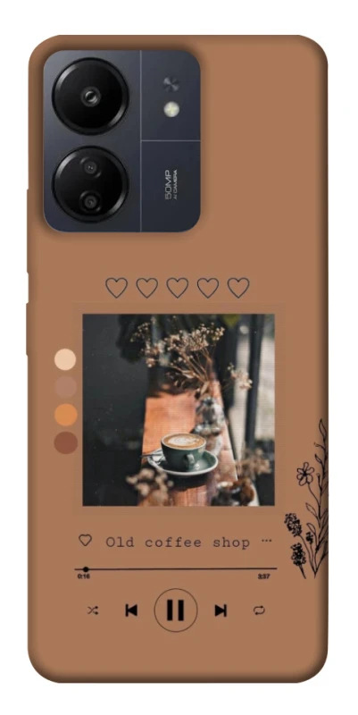 Чехол на Xiaomi Poco C65 Coffee player фото 1 из 1