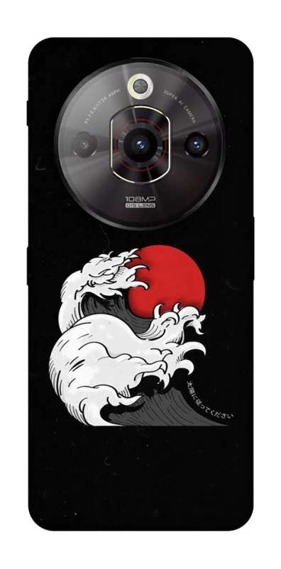 Чохол на ZTE Nubia Focus Pro Хвилі Японії v2 фото 1 з 1