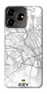 Чохол на ZTE Blade V50 Design 4G Kiev white map фото 1 з 1