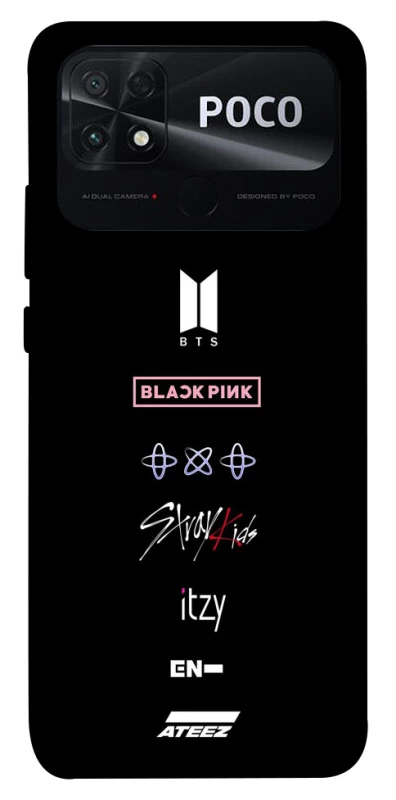 Чехол на Xiaomi Poco C40 K-pop Logo фото 1 из 1