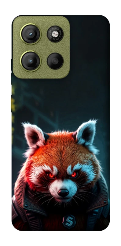 Чохол на Motorola Moto G15 4G Cyber Red Panda фото 1 з 1