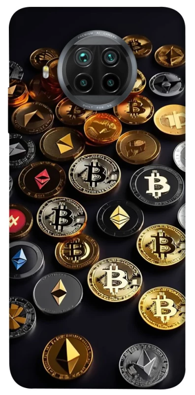 Чохол на Xiaomi Mi 10T Lite / Redmi Note 9 Pro 5G Many coins фото 1 з 1