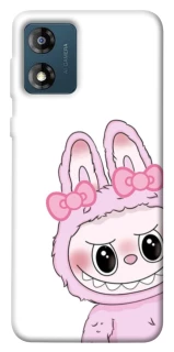 Чохол на Motorola Moto E13 Labubu White фото 1 з 1
