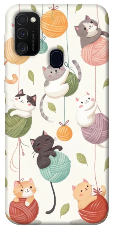 Чохол на Samsung Galaxy M30s / M21 Funny Kittens фото 1 з 1