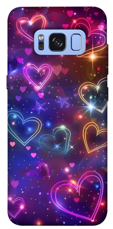 Чохол на Samsung G950 Galaxy S8 Drawn hearts фото 1 з 1