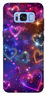 Чохол на Samsung G950 Galaxy S8 Drawn hearts фото 1 з 1