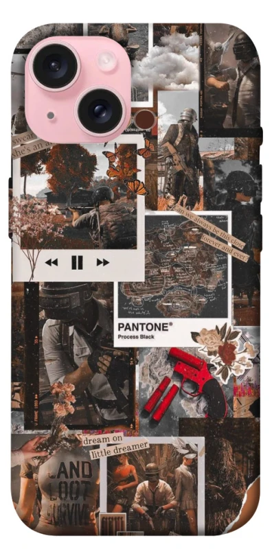 Чохол на Apple iPhone 15 (6.1") PUBG Collage фото 1 з 1