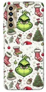 Чохол на TECNO Camon 17P Grinch mood ver.3 фото 1 з 1
