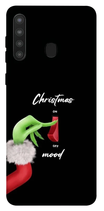 Чохол на Samsung Galaxy A21 Grinch mood фото 1 з 1