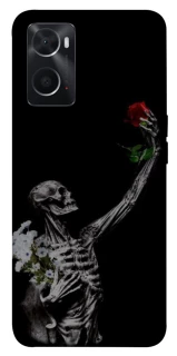 Чехол на Oppo A76 4G Skeleton vs Rose фото 1 из 1