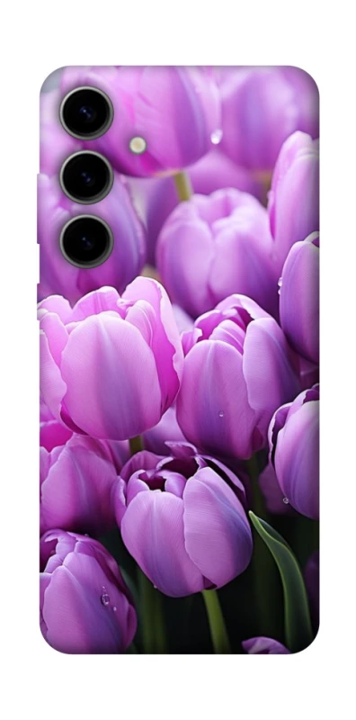 Чохол на Samsung Galaxy S25 FE Фіолетові тюльпани фото 1 з 1