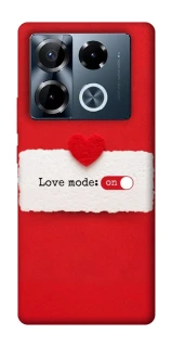 Чохол на Infinix Note 40 Pro 4G Love Mode ON фото 1 з 1