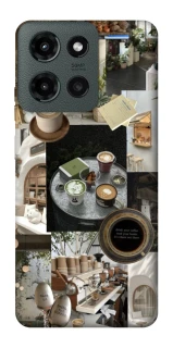 Чохол на Motorola Moto G Power (2025) Coffee collage ver.4 фото 1 з 1