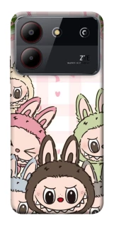 Чохол на ZTE Blade A54 4G All Labubu 2 фото 1 з 1