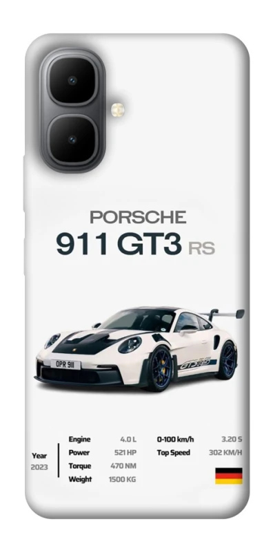 Чохол на Infinix Smart 10 Porsche 911 GT3 фото 1 з 1
