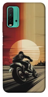 Чехол на Xiaomi Redmi Note 9 4G / Redmi 9 Power Motorcycle фото 1 из 1